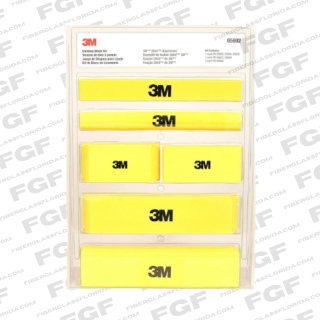 3M STIKIT SANDING BLOCK KIT | Fiberglass Florida