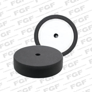 8" Black Foam Finishing Pad 2000G
