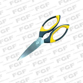 8" Single Serration Fiberglass Scissors