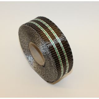 6.5oz 1.6" green 2 strand carbon #6054