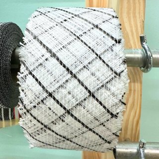 5.4OZ 3" E-GLASS / CARBON DOUBLE BIAS #6409