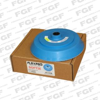 8 Inch Softie Pad Cloth Back 5/8-11 Hub