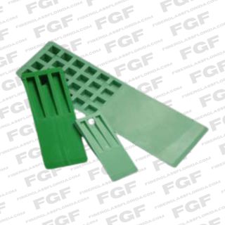 High Performance Large Green Wedge (3.125'' x 10'')