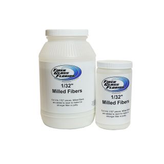 Milled Fiber 1/32" – Strength Additive for Resin Putties