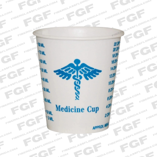 3oz Barium Mixing Cups for Resin & Gelcoat
