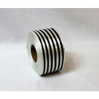 5.6oz 3" CARBON E-GLASS HYBRID ( 6 STRAND) #6404