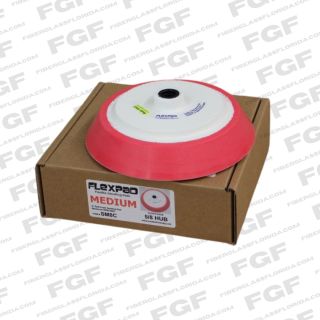 8 Inch Medium Pad Cloth Back 5/8-11 Hub