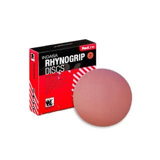 5" Indasa Rhynogrip Red Line Hook & Loop Fine Finishing Discs – P800–P2000