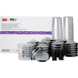 3M 26000 Standard 200 Micron Lids and Liners – 25 Pack for