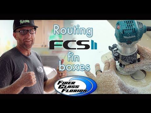FCS Fusion II Fin Box (single 0 degree box) - Strongest Pre-Glass
