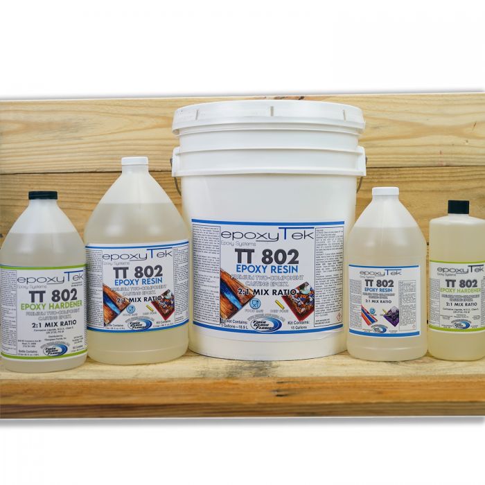 TT 802 Clear Casting Epoxy - Premium Two-Component 100% Solids High-Build  Epoxy Coating